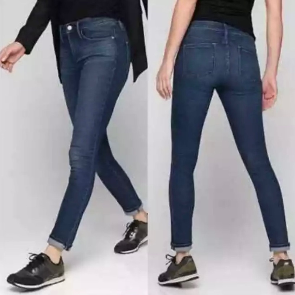Athleta Sculptek Skinny Jean in Dark Wash